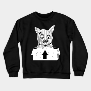 robber cat Crewneck Sweatshirt